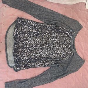 Express Sparkly Sweater